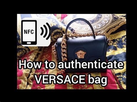 nfc tag versace|versace authentication.